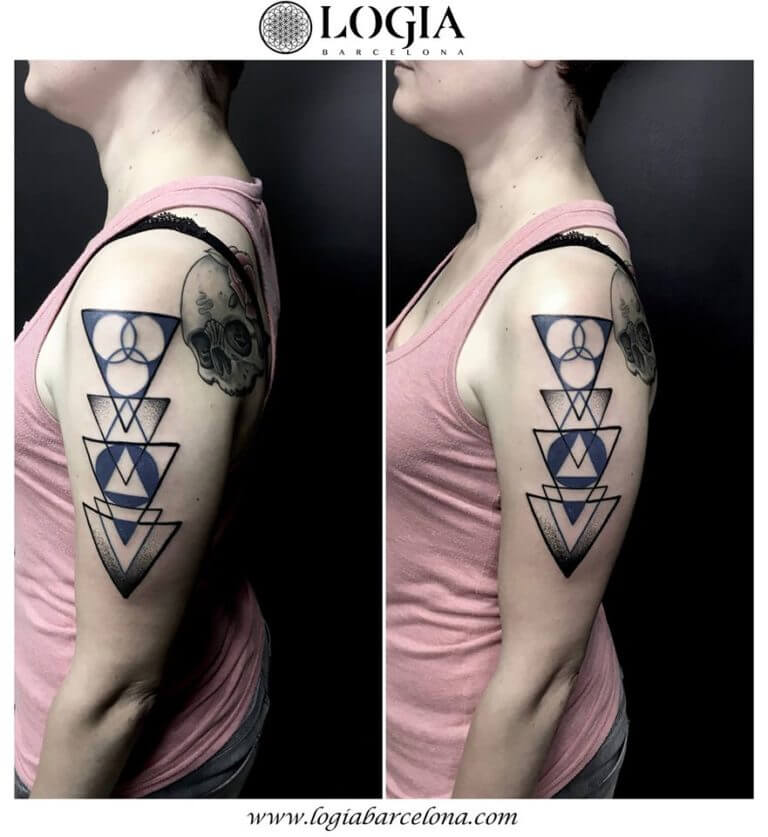 Tatuajes De Tri Ngulos Logia Tattoo Barcelona