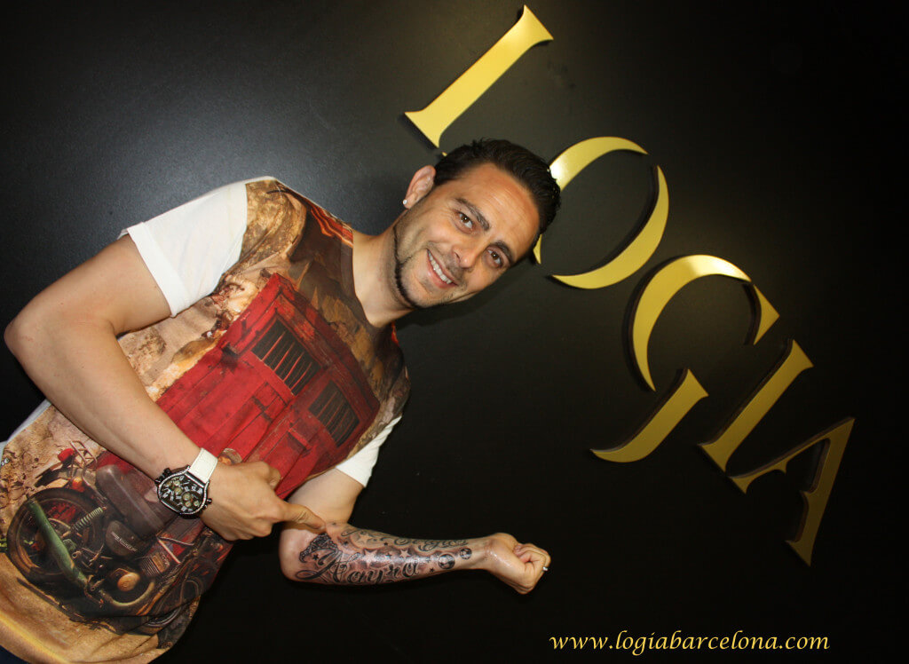 Tatuajes Logia Barcelona Sergio García