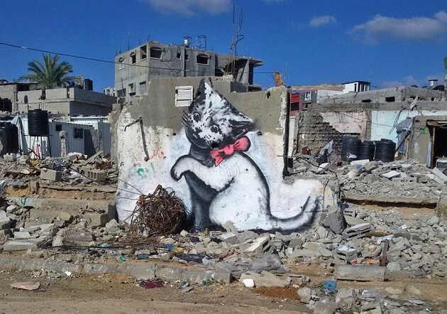 Bansky en Gaza