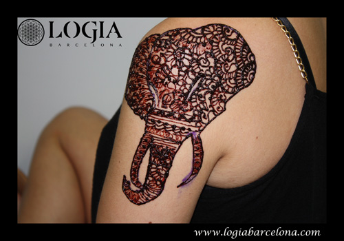 henna tattoo shoulder
