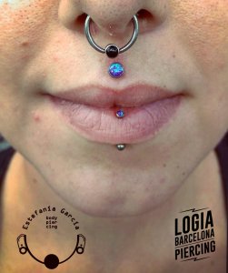 Piercing septum logia barcelona