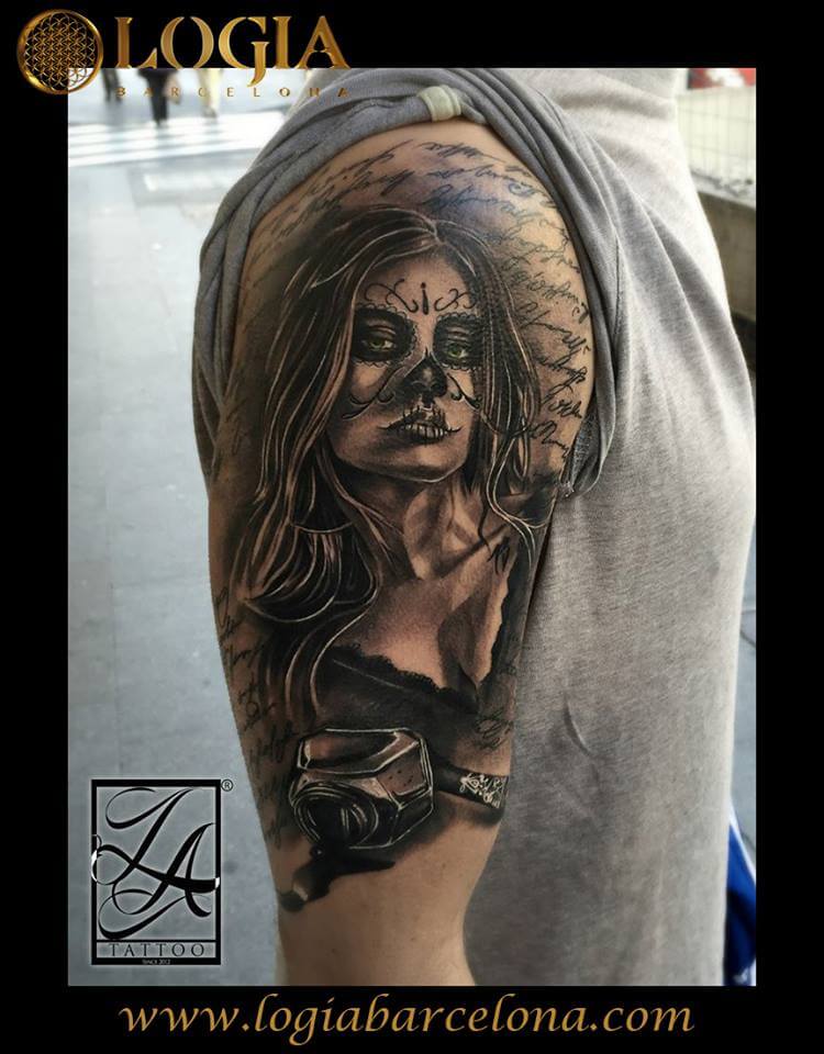 tatuajes de catrinas