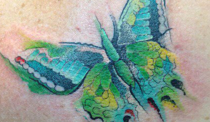 El significado de los tatuajes de mariposas