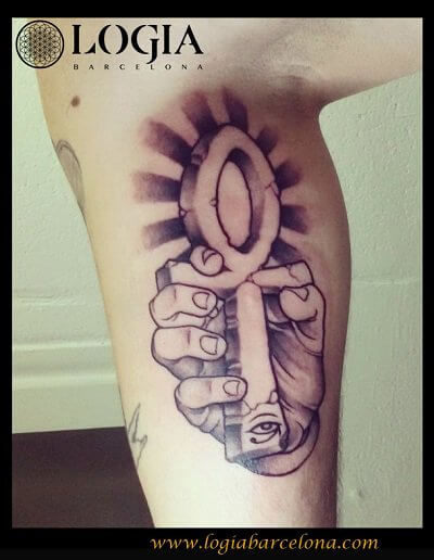 key of life tattoo