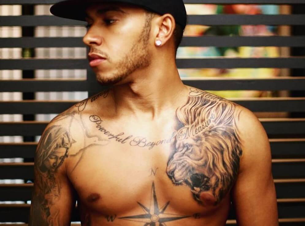 Los tatuajes de Lewis Hamilton