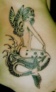 tatuaje sirena