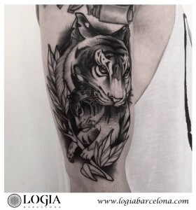 Tatuajes de tigres