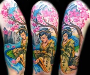 Tatuaje Geisha