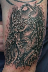 Tatuajes de guerreros vikingos