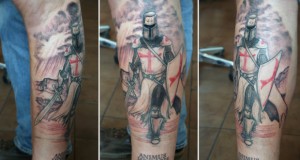 Tatuajes de guerreros medievales