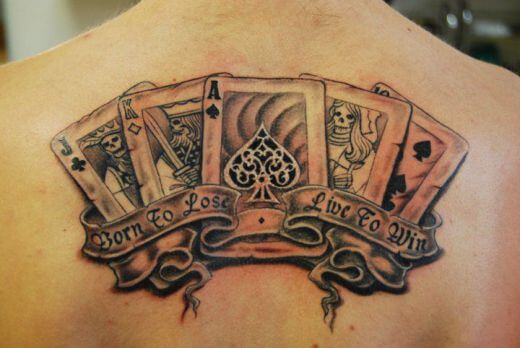 Tatuajes De Cartas Tatuajes Logia Barcelona