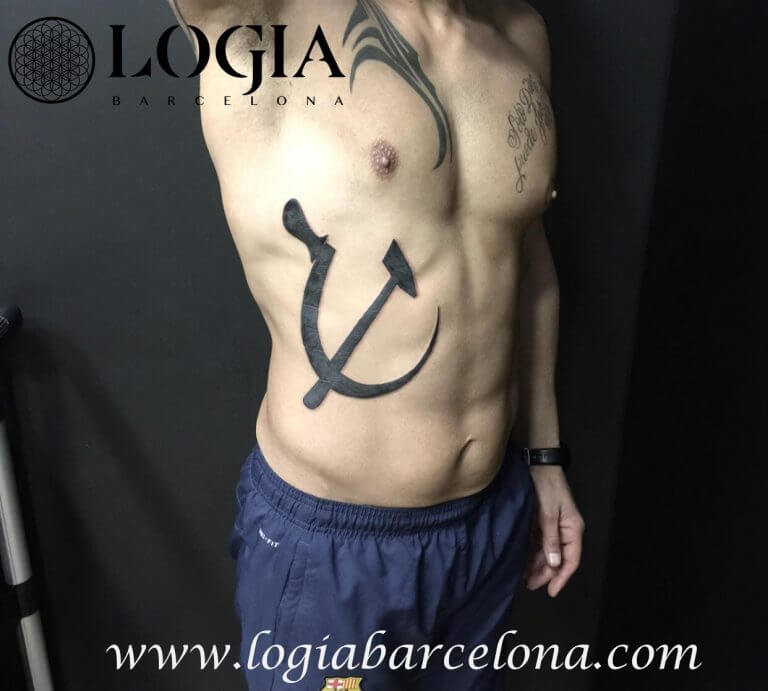 Tatuajes de siluetas Tatuajes Logia Barcelona