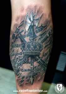 tatuaje de la legión