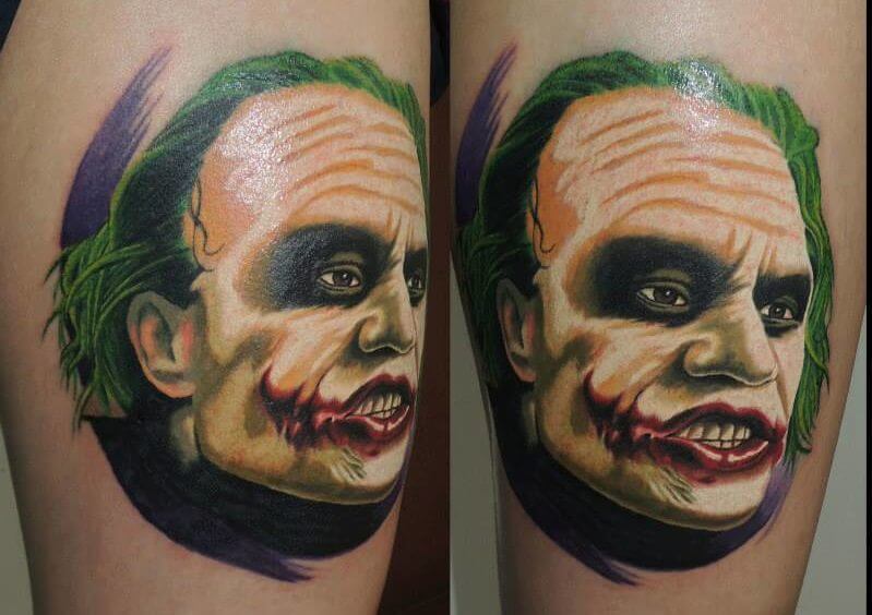 El Joker lucirá nuevos tatuajes