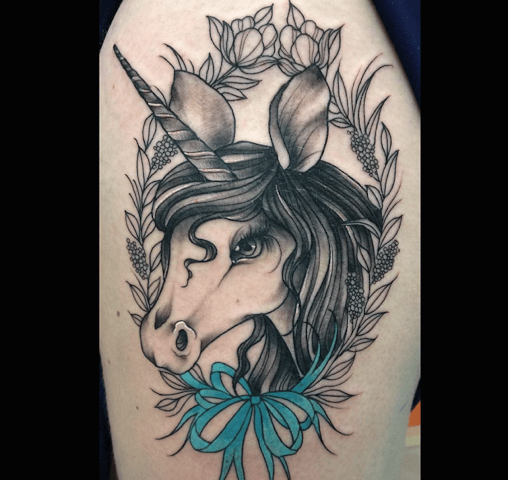 tattoos de unicornios