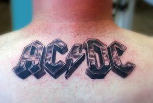 tatuajes de la banda AC/DC