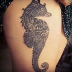Tatuajes de caballitos de mar: peculiares y genuinos