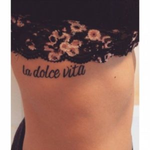 Tatuajes en italiano