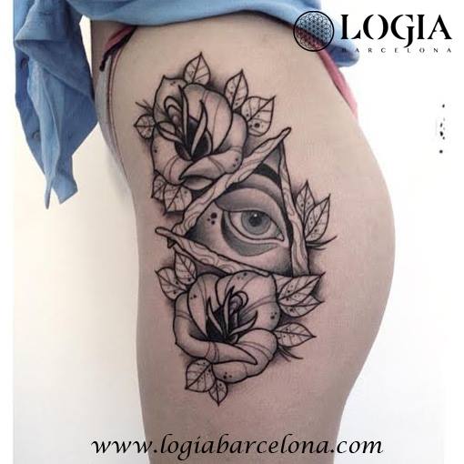 Eye of Providence Tattoo | Logia Tattoo Barcelona