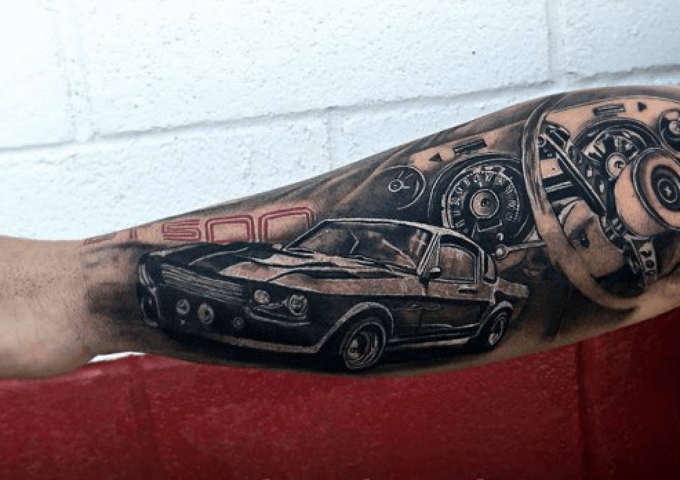 Tatuajes de coches antiguos