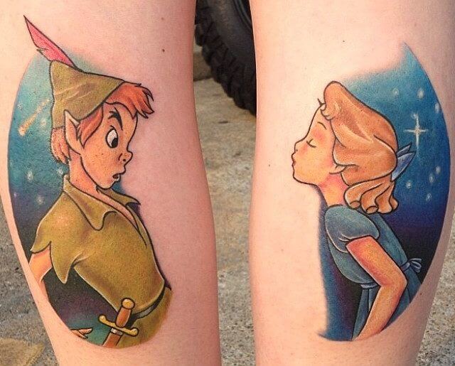 Tatuajes de Peter Pan