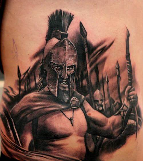Tatuajes de Espartanos