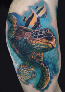 tatuajes de tortugas marinas