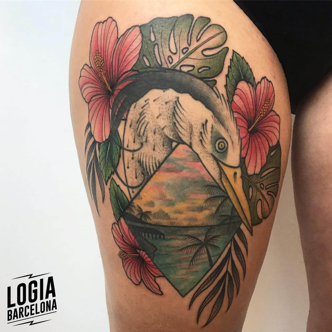 Tatuajes hawaianos | Logia Tattoo Barcelona
