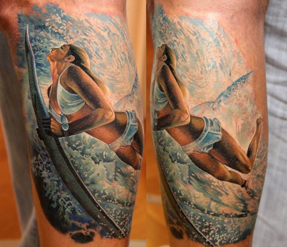 Tatuajes de surf