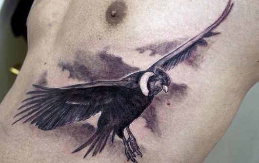 Tatuaje de condor andino
