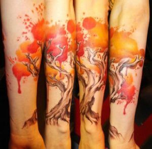 tatuajes de otoño