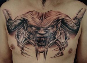 tatuaje satánico