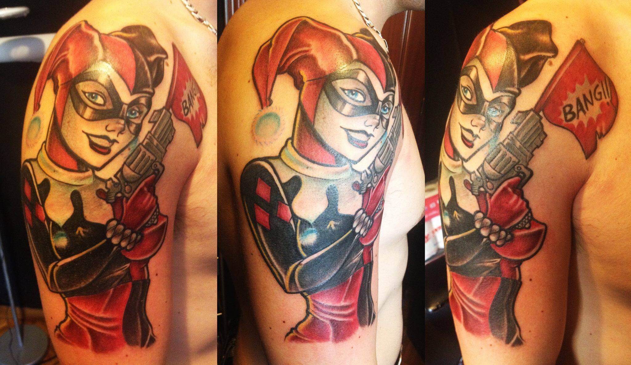 Tatuaje de Harley Quinn