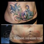 Tatuajes para disimular la cicatriz de la cesárea