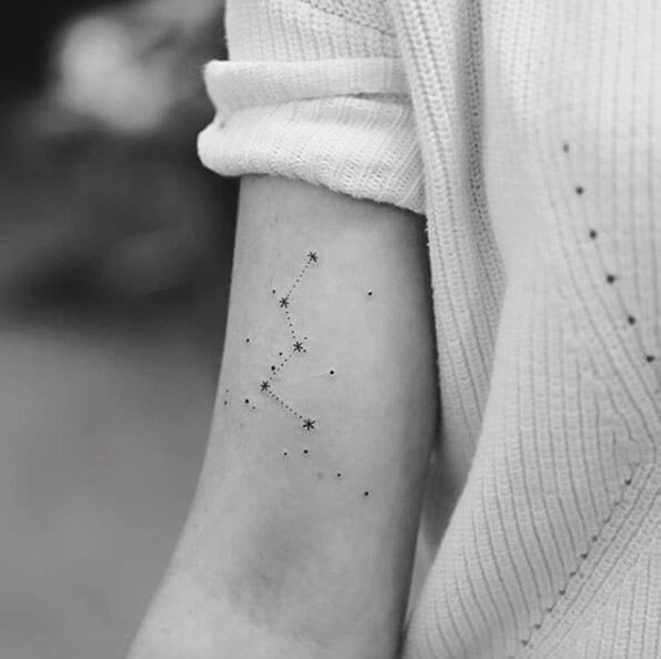 Tatuajes de constelaciones