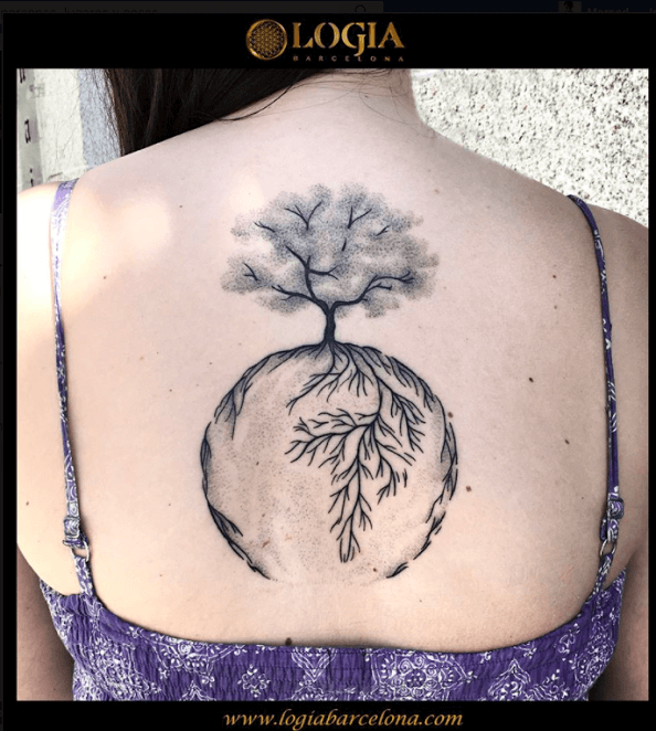 Tatuaje de naturaleza