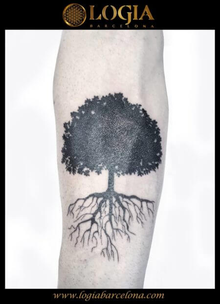 Tatuaje del árbol de la vida