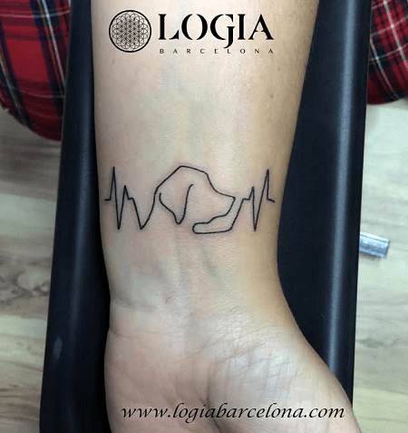 Tatuajes de electrocardiogramas