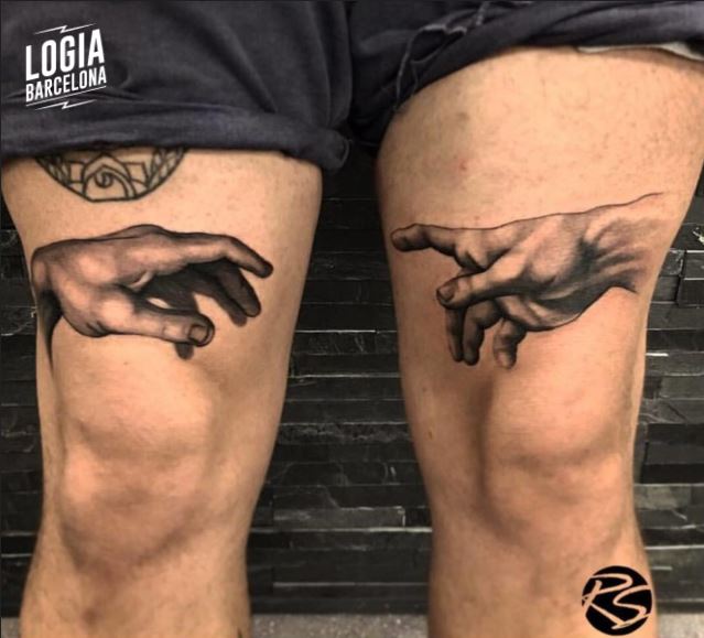 Creation of Adam Tattoo | Logia Tattoo Barcelona