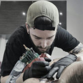 Franki tatuador Logia Barcelona