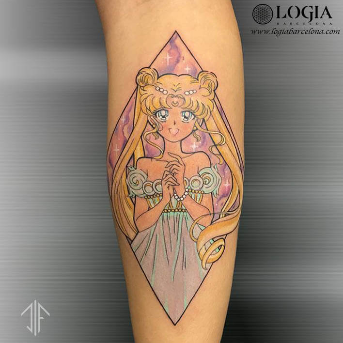 Sailor moon tattoo
