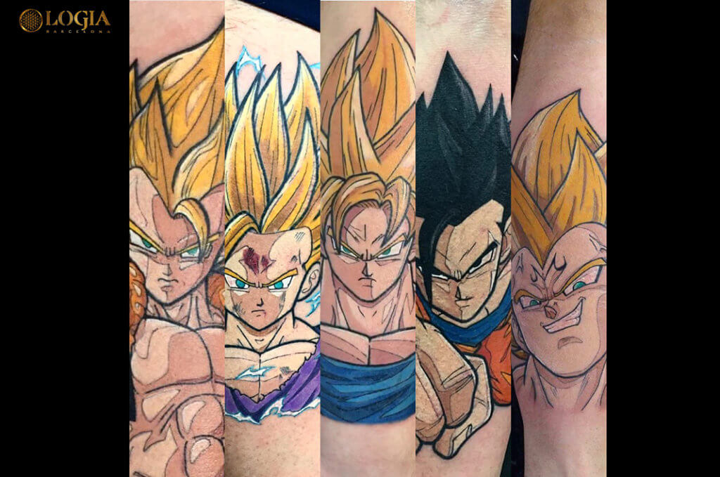 Tatuajes De Dragon Ball | Logia Tattoo Barcelona