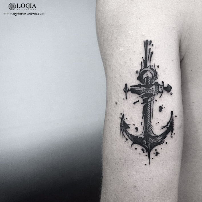 tatuajes de anclas Logia Barcelona