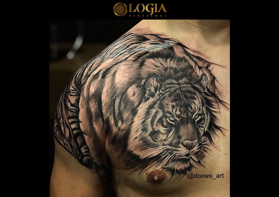 Significado da tatuagem de tigre 