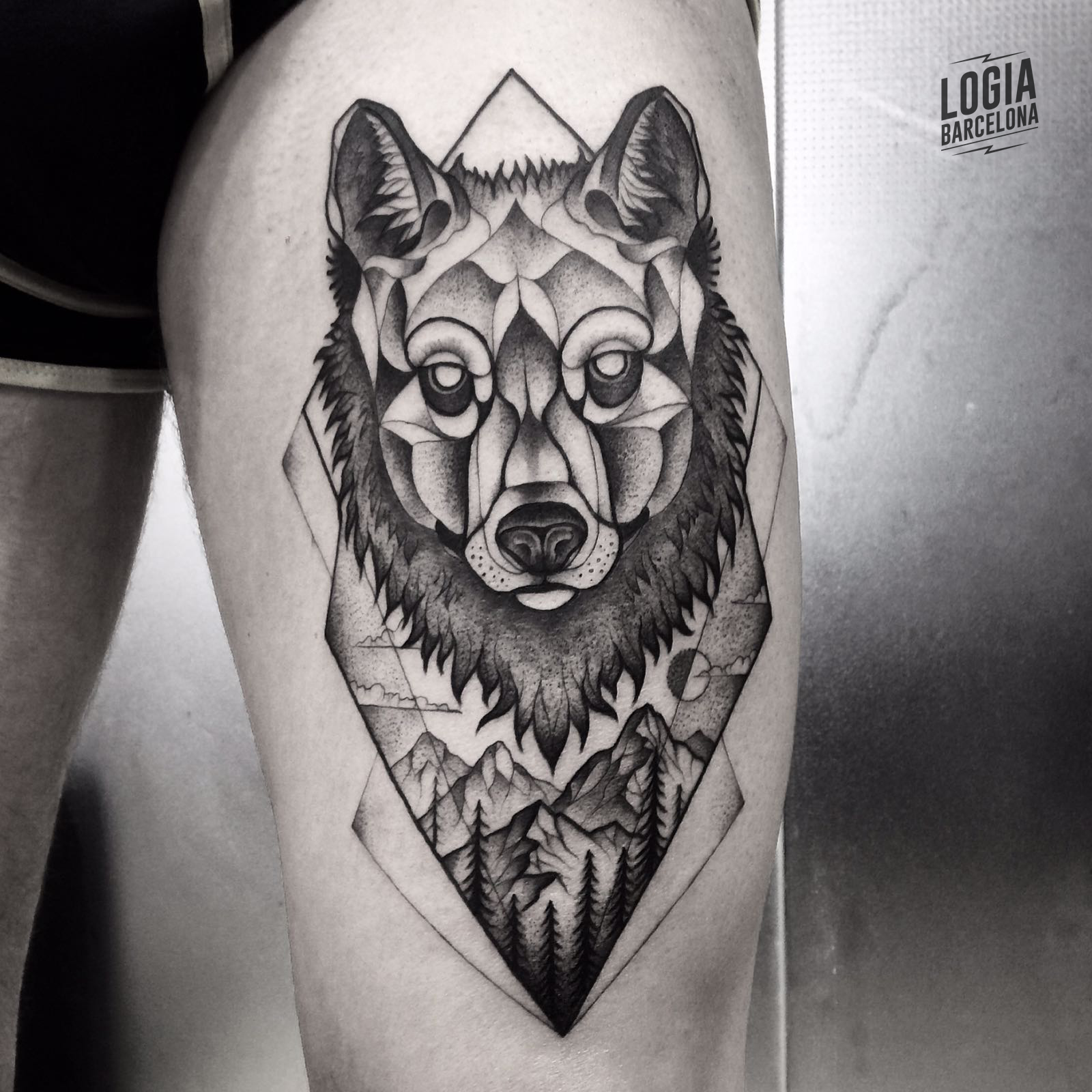 Salvajes y únicos: Tatuajes de lobos