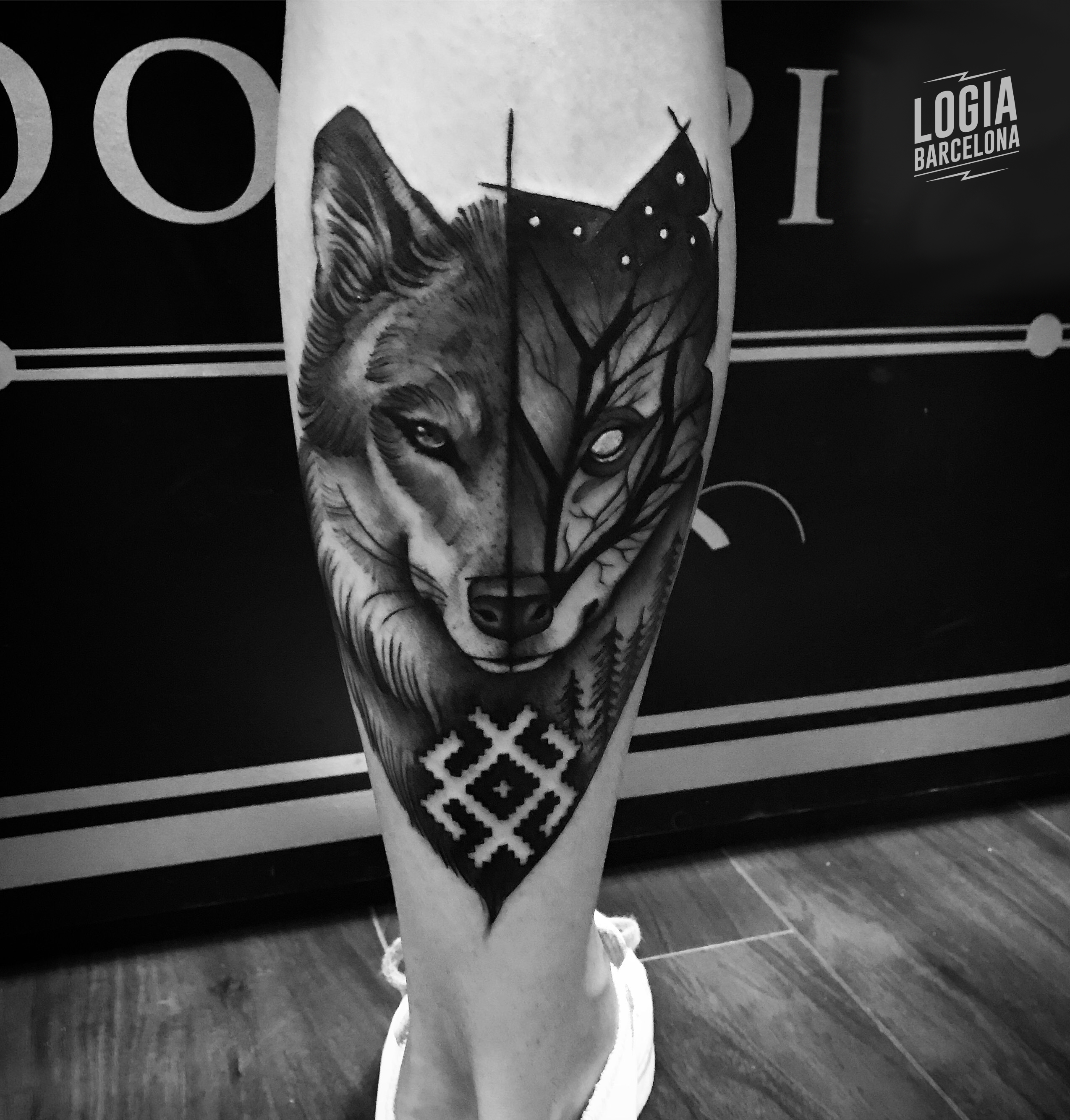 Salvajes y únicos: Tatuajes de lobos | Logia Tattoo Barcelona