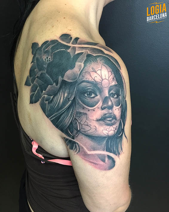 Tatuajes de Catrinas | Logia Tattoo Barcelona