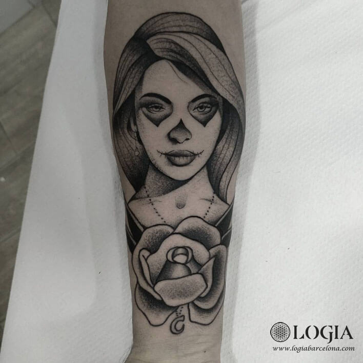 Tatuajes de Catrinas | Logia Tattoo Barcelona