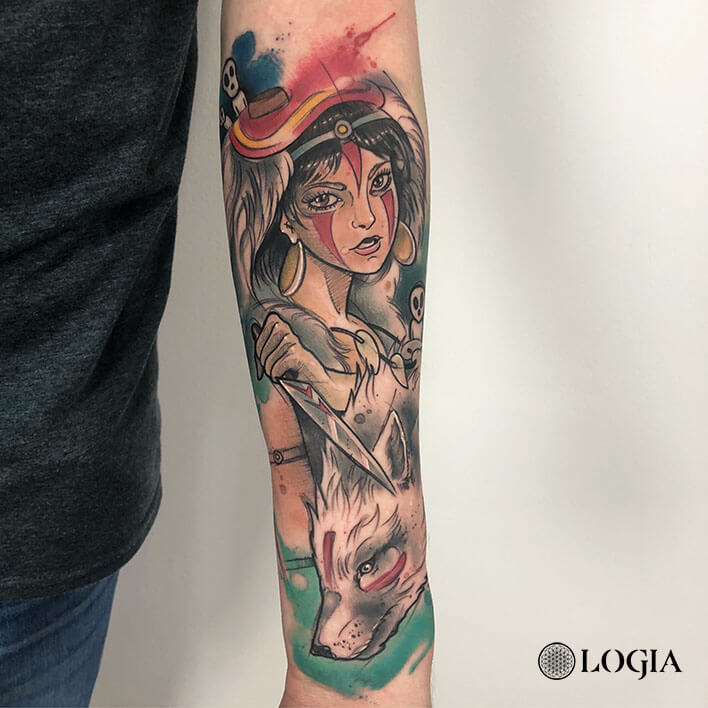 tatuaje antebrazo onepiece logia barcelona rzychu