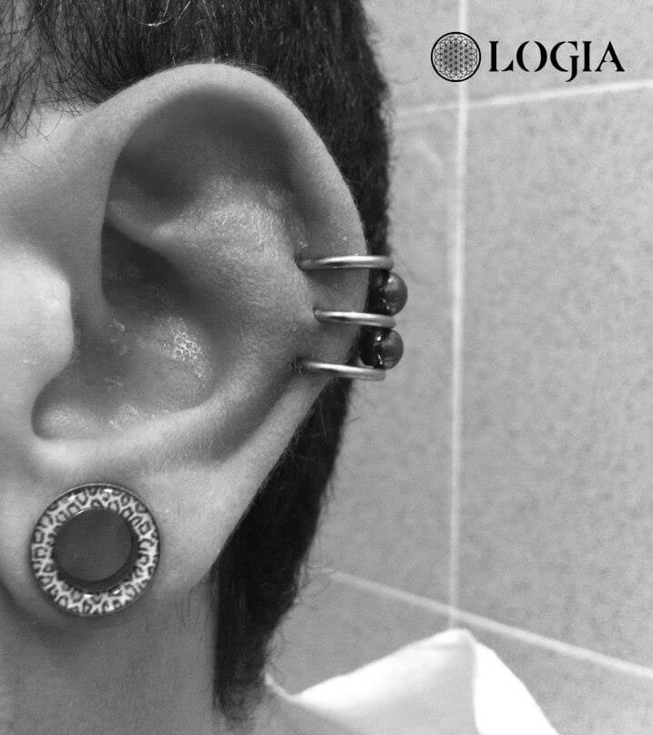 piercing Logia barcelona Triple Helix juli